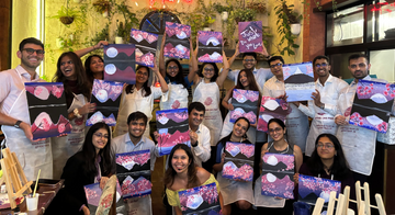 Paint Bar x Bloomberg : Creating Artful Experiences