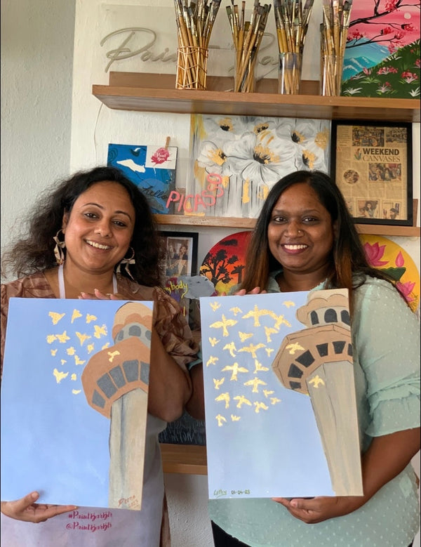 Saturday, 23rd December 2023 | Its a Golden Christmas - Gold Leaf Painting | 4:00PM - 6:30PM