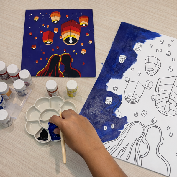 Lantern Night | Paint Bar Kit