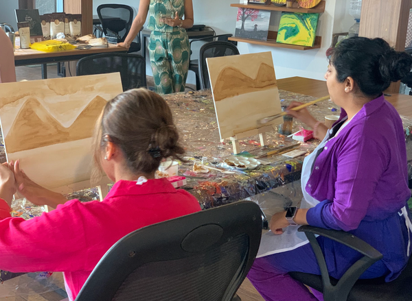 Canvas, Coffee & Wine | ARAKU Coffee X Paint Bar | 19th July | 7:30-9:30pm