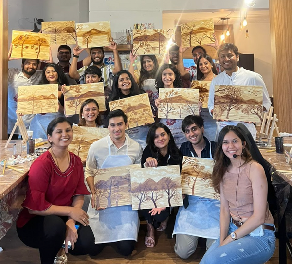 Canvas, Coffee & Wine | ARAKU Coffee X Paint Bar | 19th July | 7:30-9:30pm