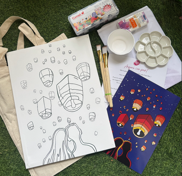Lantern Night | Paint Bar Kit