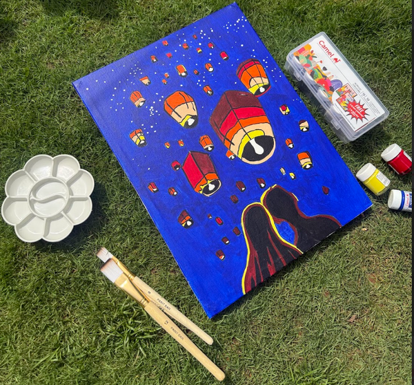 Lantern Night | Paint Bar Kit