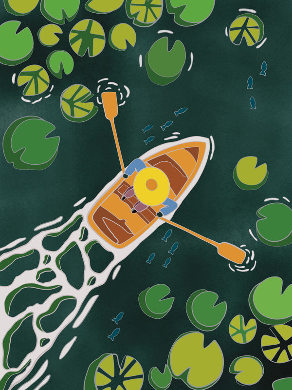 DIY CANVAS | BOAT RIDE