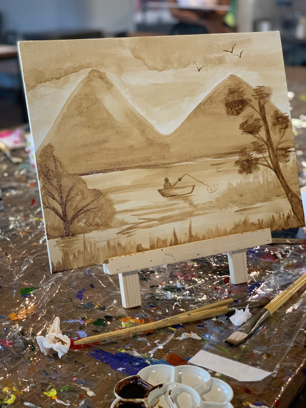 Canvas, Coffee & Wine | ARAKU Coffee X Paint Bar | 19th July | 7:30-9:30pm