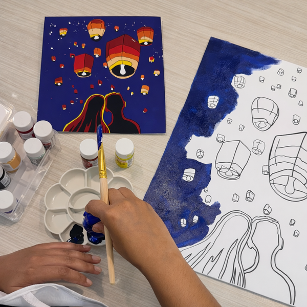 Lantern Night | Paint Bar Kit