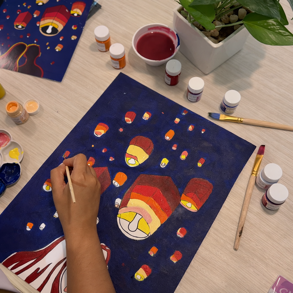 Lantern Night | Paint Bar Kit